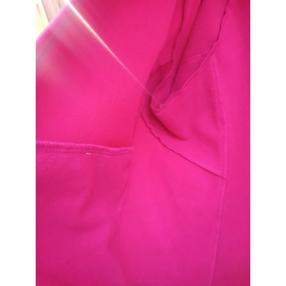 New Asics Woven Hooded Softshell Jacket Regular Fit Pink Womens Size M‎